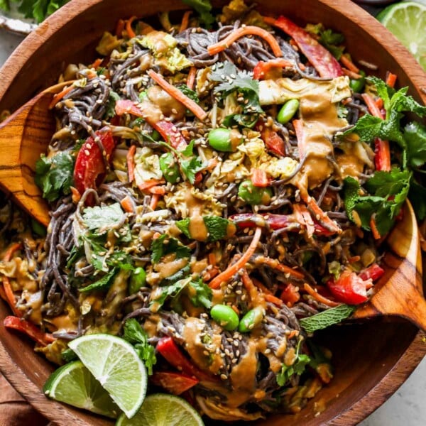 Soba Salad with Cashew-Sesame Dressing