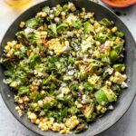 Blistered Shishito and Corn Salad