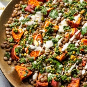 Sweet Potato Lentil Salad