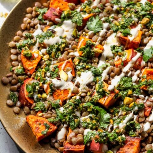 Sweet Potato Lentil Salad