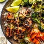 Sesame Crusted Salmon Bowls