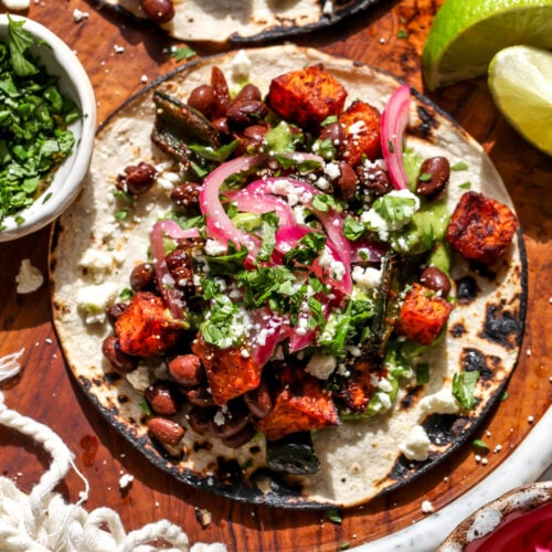 Chipotle-Roasted Butternut Squash Tacos