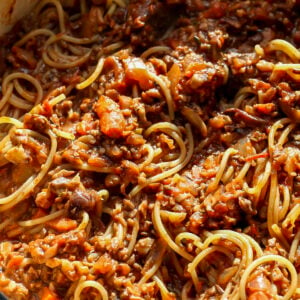 Vegan Spaghetti Bolognese