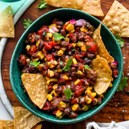 Zesty Black Bean Salsa