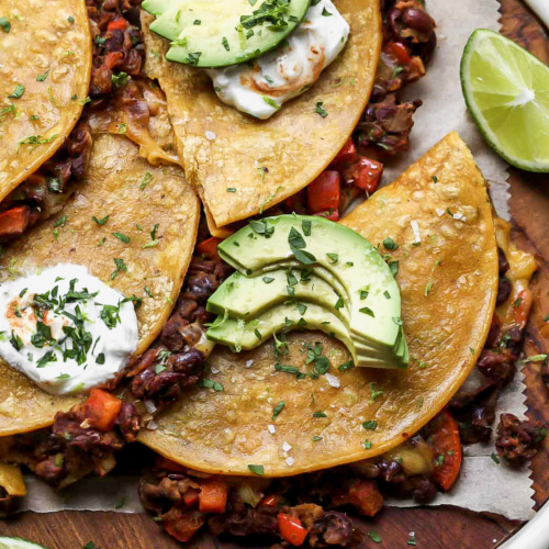 Crispy Chipotle Black Bean Tacos