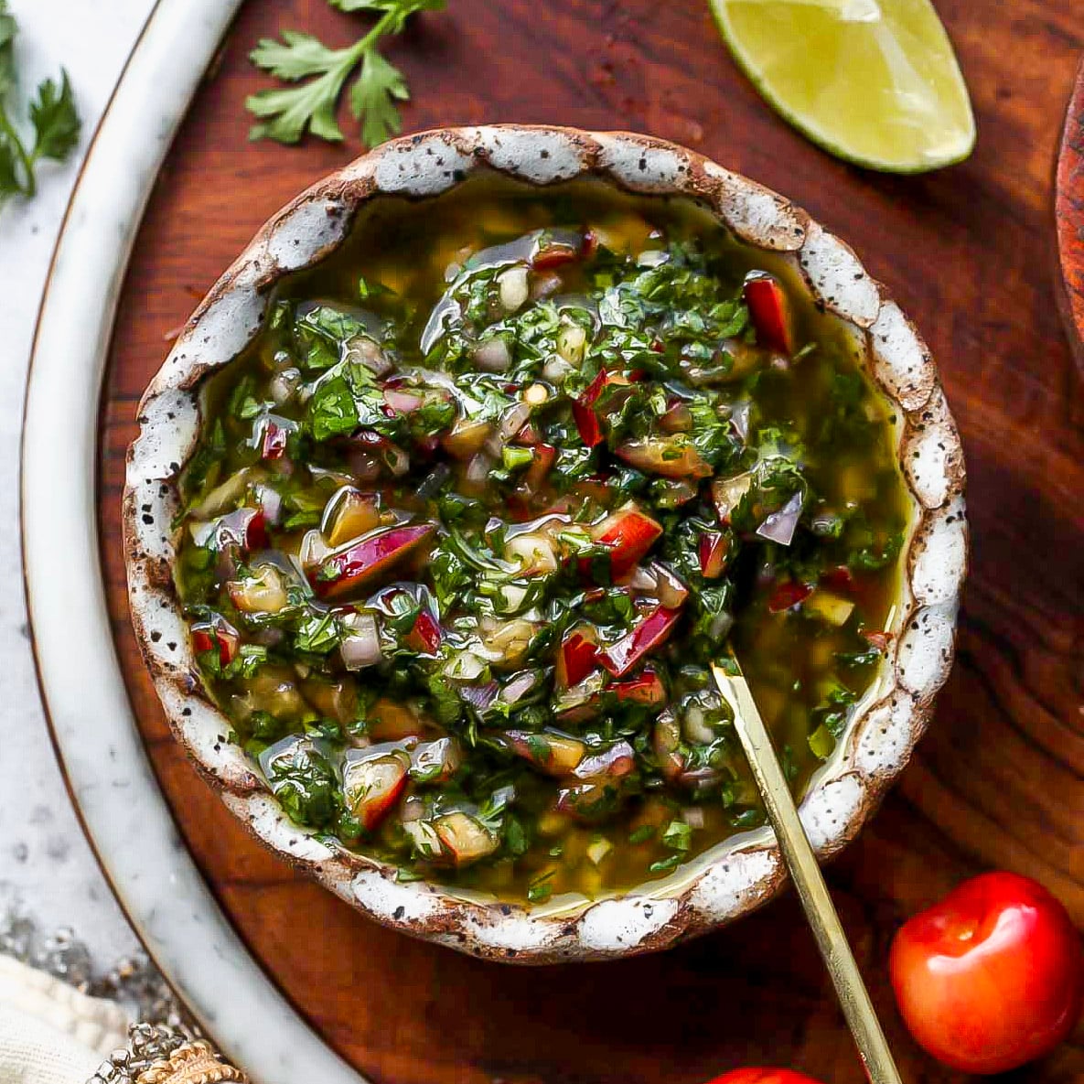 Cherry Chimichurri