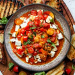 Spicy Tomato Marinated Feta