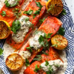 Pan-Seared Trout with Old Bay Remoulade