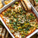 Moroccan Baked Feta with Olive Tapenade