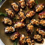 Roasted Goat Cheese Stuffed Dates