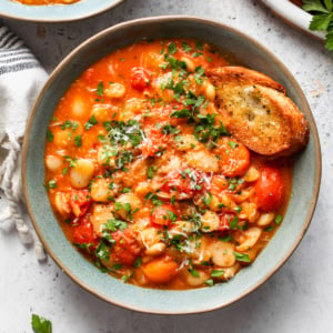 Tomato and Butter Bean Stew