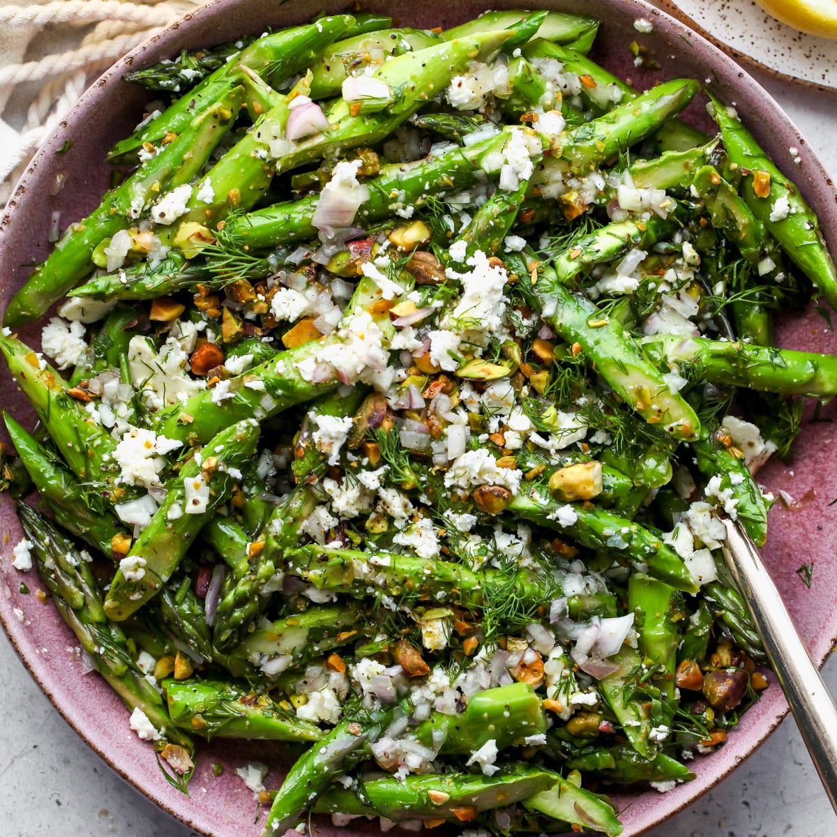 Asparagus and Feta Salad