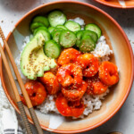 Honey-Gochujang Shrimp Bowls