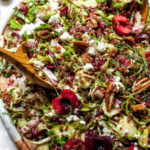 Cherry Salad with Brussels Sprouts