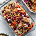 Sesame Chicken and Chickpea Salad