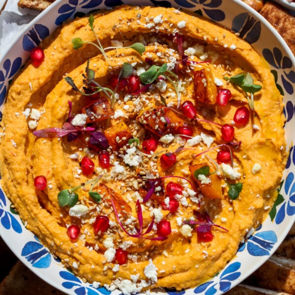Roasted Butternut Squash Harissa Hummus