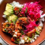 Ginger-Scallion Salmon Bowls