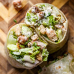Miso Chicken Caesar Wraps