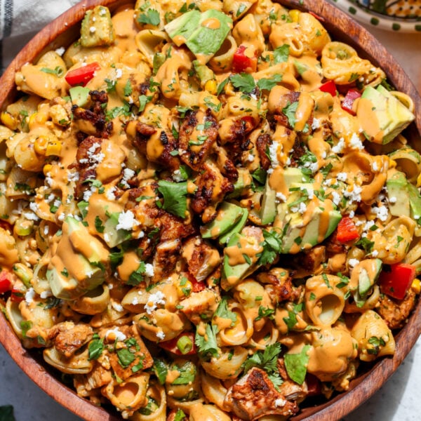 Chipotle-Tahini Pasta Salad