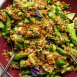 Crispy Quinoa and Asparagus Salad