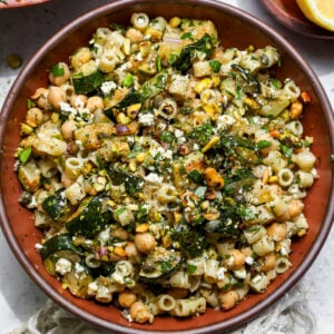 Warm Zucchini and Feta Salad