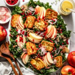 Honeycrisp and Halloumi Salad