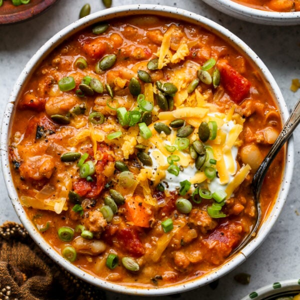 Pumpkin Turkey Chili