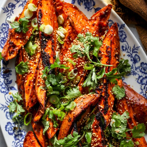 Miso-Maple Glazed Sweet Potatoes