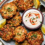 Old Bay Shrimp and Corn Cakes